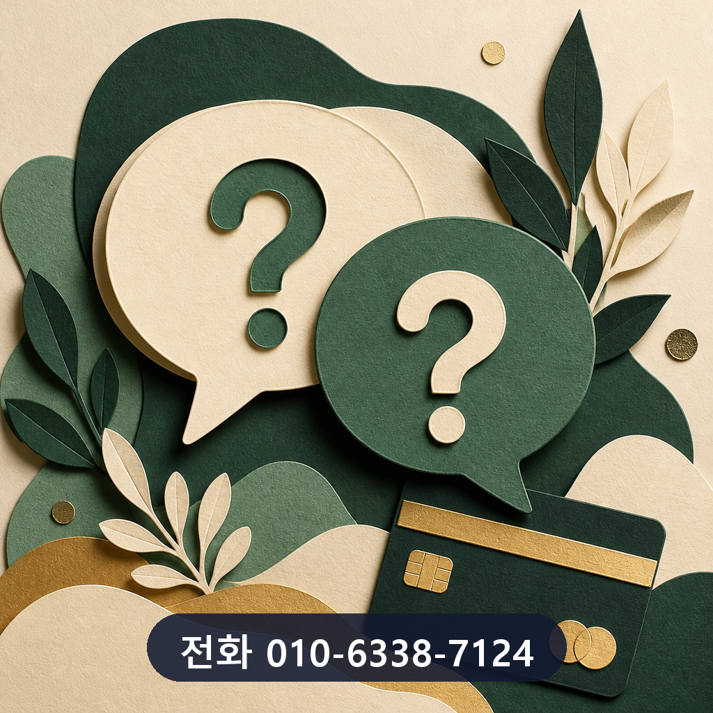 BC카드 카드깡 자주 묻는 질문 이미지